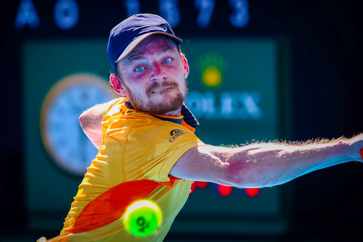 David Goffin is ecstatic after winning his first title in four years